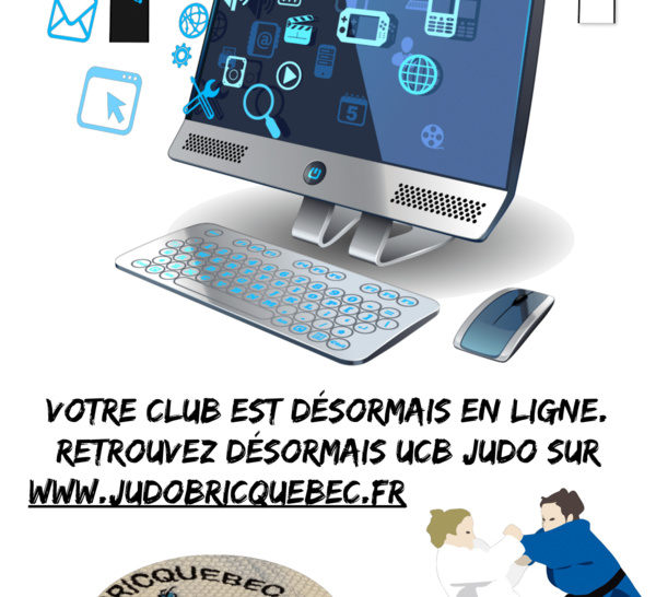 L'UCB JUDO EST DÉSORMAIS EN LIGNE !