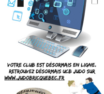 L'UCB JUDO EST DÉSORMAIS EN LIGNE !